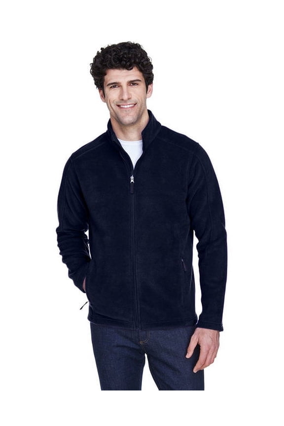 CORE365 88190T Men's Tall Journey Fleece Jacket-Classic Navy-3XLT