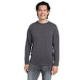 thumbnail image 1 of CORE365 CE111L Unisex Fusion ChromaSoft™ Performance Long Sleeve T-Shirt-Carbon-2XL, 1 of 3