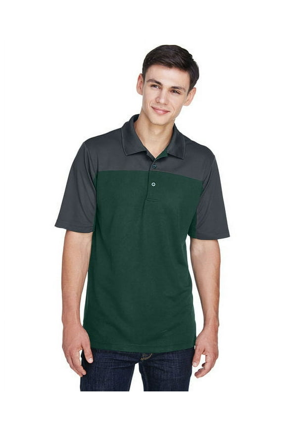 Core 365 CE101 Men's Balance Colorblock Performance Piqué Polo
