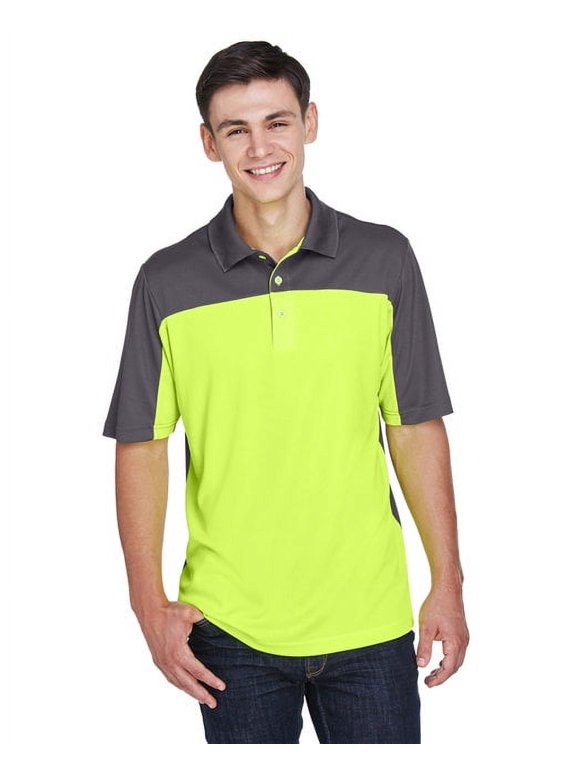 CE101 Men's Balance Colorblock Performance Piqué Polo