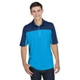 thumbnail image 1 of CORE365 CE101 Men's Balance Colorblock Performance Piqué Polo-Electric Blue/ Classic Navy-5XL, 1 of 3