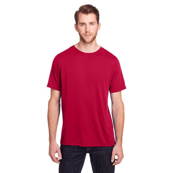 CORE365 CE111 Unisex Fusion ChromaSoft™ Performance T-Shirt-Classic Red-L