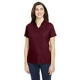 thumbnail image 1 of CORE365 CE112W Women's Fusion ChromaSoft™ Pique Polo-Burgundy-M, 1 of 3