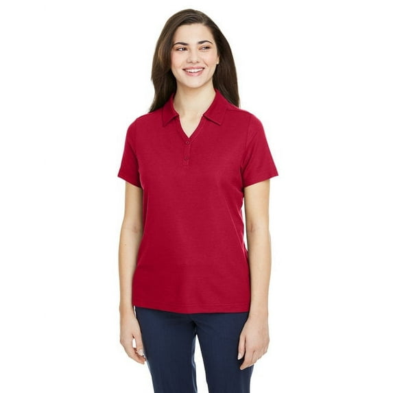 CORE365 CE112W Women's Fusion ChromaSoft™ Pique Polo-Classic Red-S