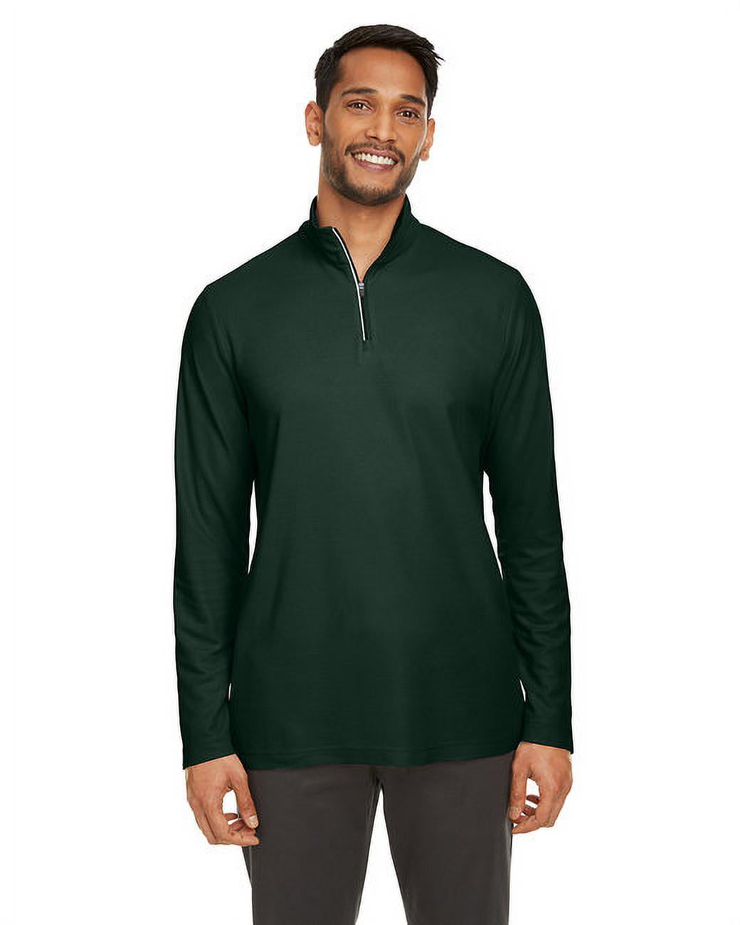 Core 365 CE405 Men's Fusion ChromaSoft Pique Quarter-Zip - Walmart.com
