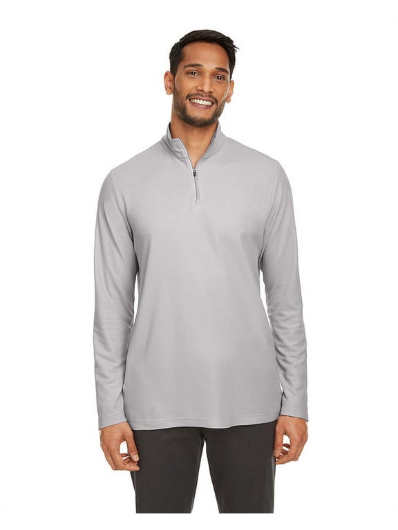 CE405 Mens Fusion ChromaSoft Pique Quarter-Zip