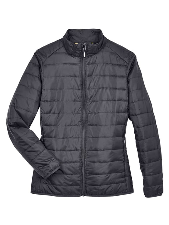 CORE365 CE700W Women's Prevail Packable Puffer Jacket-Carbon-S