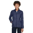thumbnail image 1 of CORE365 CE700W Women's Prevail Packable Puffer Jacket-Classic Navy-L, 1 of 3