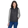 thumbnail image 1 of CORE365 CE702W Women's Prevail Packable Puffer Vest-Carbon-XS, 1 of 3
