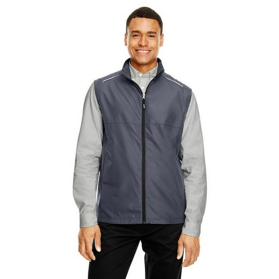 CORE365 CE703 Men's Techno Lite Unlined Vest-Carbon-XL