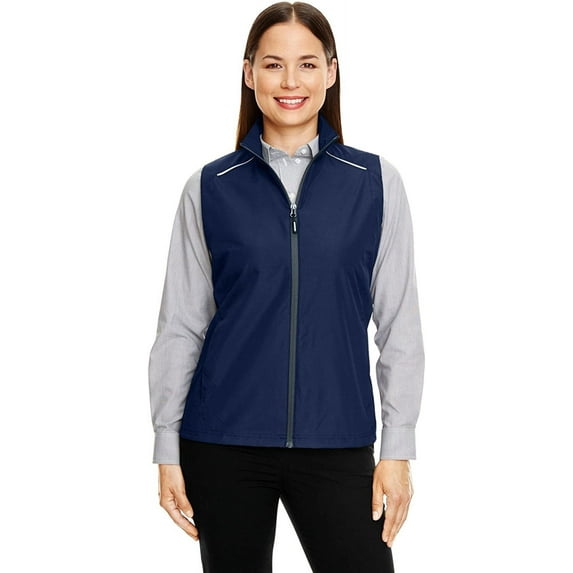 Core 365 CE703W Ladies' Techno Lite Unlined Vest Classic Navy S