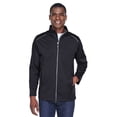 thumbnail image 1 of CORE365 CE708 Men's Techno Lite Three-Layer Knit Tech-Shell-Black-XL, 1 of 3
