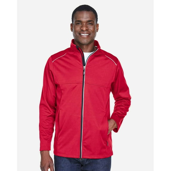 CORE365 CE708 Men's Techno Lite Three-Layer Knit Tech-Shell-Classic Red-3XL