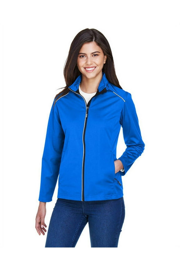 CORE365 CE708W Women's Techno Lite Three-Layer Knit Tech-Shell-True Royal-2XL