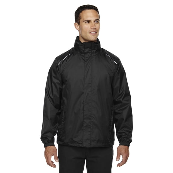 ASH CITY - CORE 365 88185 MEN'S CLIMATE SEAM-SEALED LIGHTWEIGHT VARIEGATED RIPSTOP JACKET