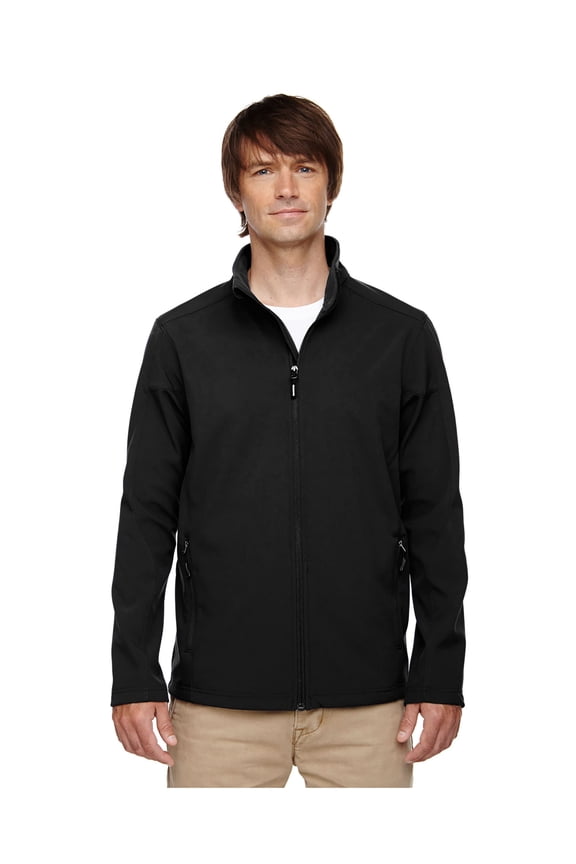 CORE 365 88184 MENS CRUISE TWO LAYER FLEECE BONDED SOFT SHELL JACKET