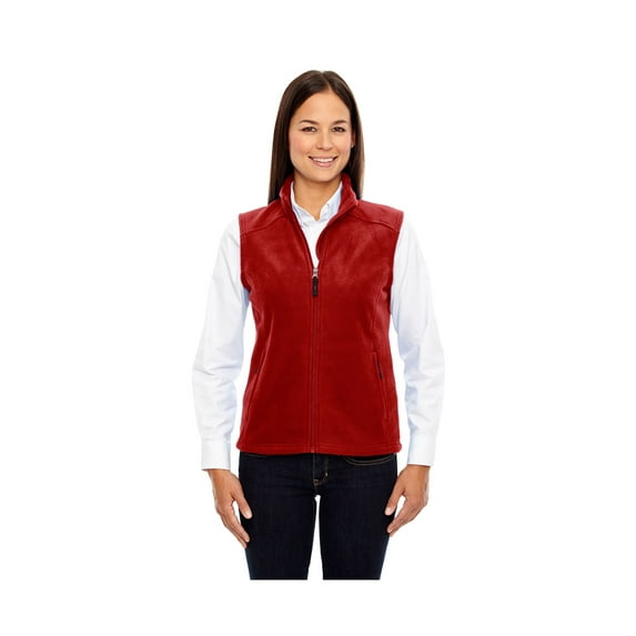 Core 365 Journey Women's Zipper Fleece Vest, Style 78191