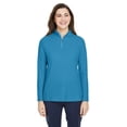 thumbnail image 1 of CORE365 CE405W Women's Fusion ChromaSoft™ Pique Quarter-Zip Pullover-Electric Blue-2XL, 1 of 3