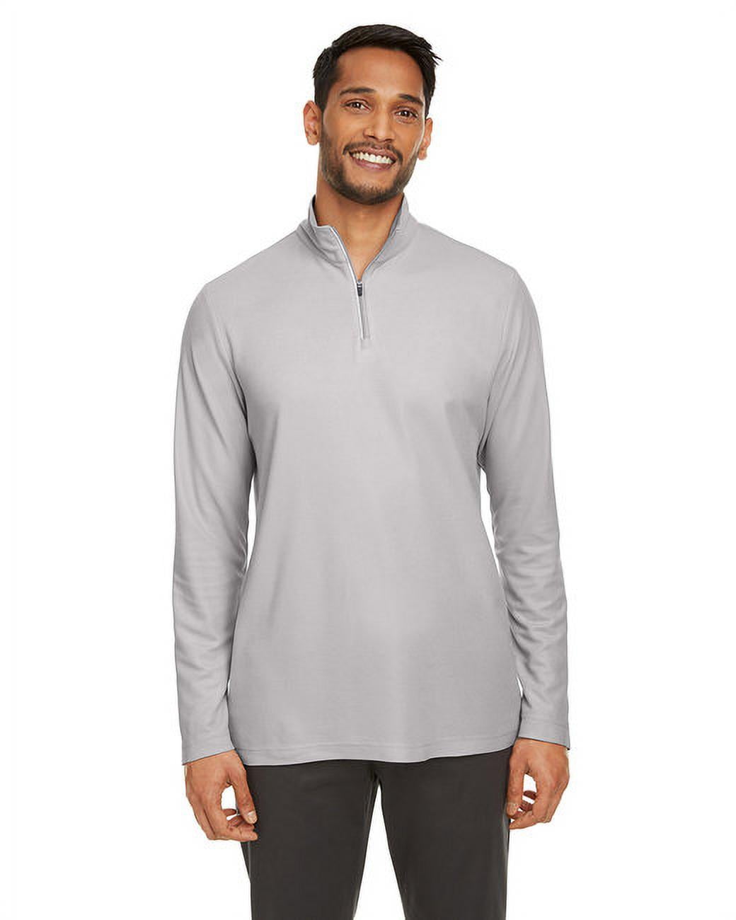 CORE365 CE405 Men's Fusion ChromaSoft™ Pique Quarter-Zip Pullover