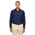 thumbnail image 1 of CORE365 88192P Men's Pinnacle Performance Long Sleeve Piqué Polo with Pocket-Classic Navy-2XL, 1 of 3