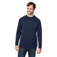 thumbnail image 1 of Core 365 Unisex Fusion ChromaSoft™ Fleece Crew Pullover Classic Navy, 1 of 3