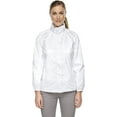 thumbnail image 1 of Core 365 Womens Climate Seam-Sealed Variegated Ripstop Jacket White 2XL, 1 of 2