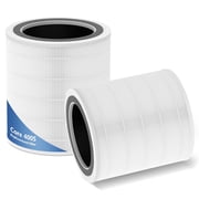 Core 400S Replacement Filter Compatible with LEVOIT Core 400S/Core 400S-P Smart WiFi Air Cleaner Purifier, Core 400S-RF, 3-in-1 True HEPA Activated Carbon Pre-Filter, LRF-C401S-WUS, 2 pack