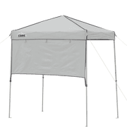 Core 6 x 4 Instant Canopy with Half Sun Wall