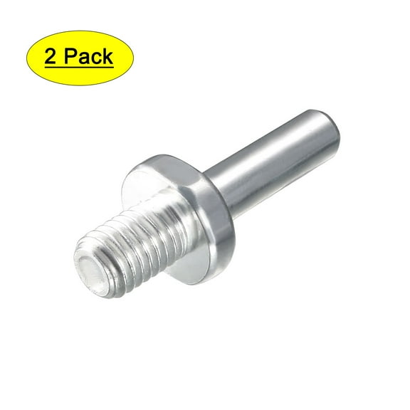 Core Bits Adapter Drill Adapter M10x13mm Male Thread to 8mm Round Shank 2pcs