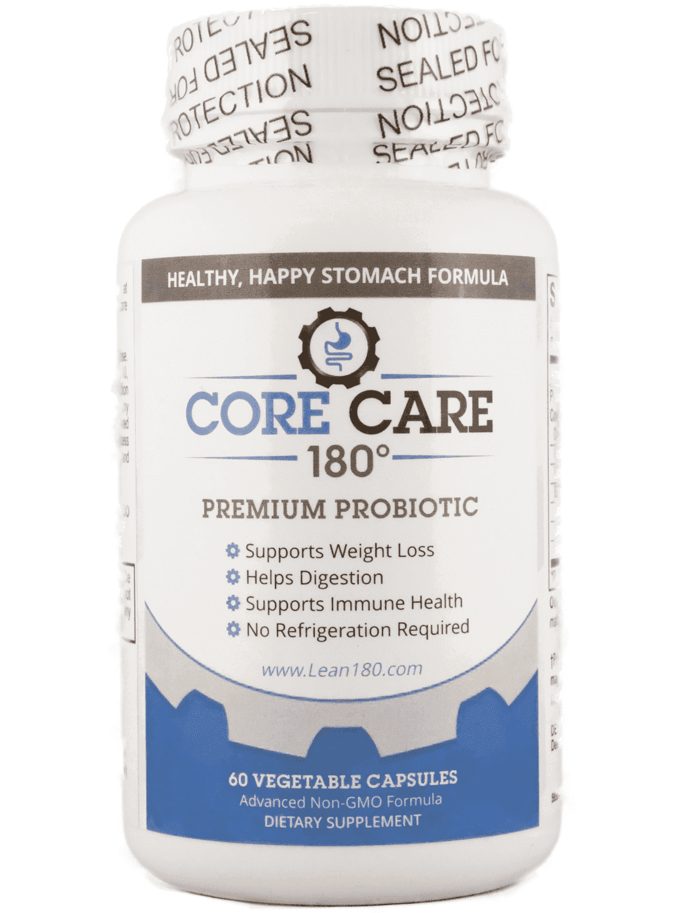 Core Care 180 – Daily Probiotic Supplement for Gut Health, Digestive Balance, Immune Support and Bloat Relief – 60 Capsules