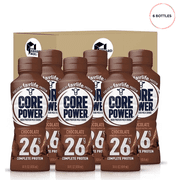 The Award Box Core Chocolate Power Elite High Protein Drink, Chocolate, 26g Protein, 14 fl oz, 6 Bottles