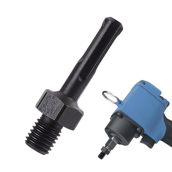 Core Drill Bit Adapter M14 Thread Male to SDS Plus Shank Heavy Duty Steel Converter