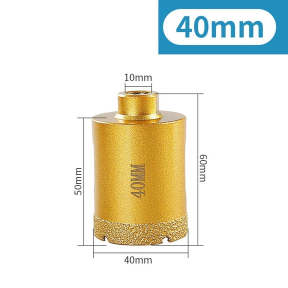 Core Drill Bits Hole Cutter Vacuum Brazed for Tiles Porcelain Marble Granite