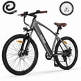 thumbnail image 1 of Core Electric Bicycle for Adults - Peak 750W Brushless Motor Ebike,up to 20MPH,Removable Built in Battery 27.5X2.1 Tire Step Over Bicycle with 7 Speed, UL2849 Gray, 1 of 2
