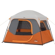 CORE 8 x 7 4 Person Straight Wall Cabin Camping Tent, 13lbs