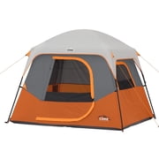 CORE 8 x 7 4 Person Straight Wall Cabin Camping Tent, 13lbs