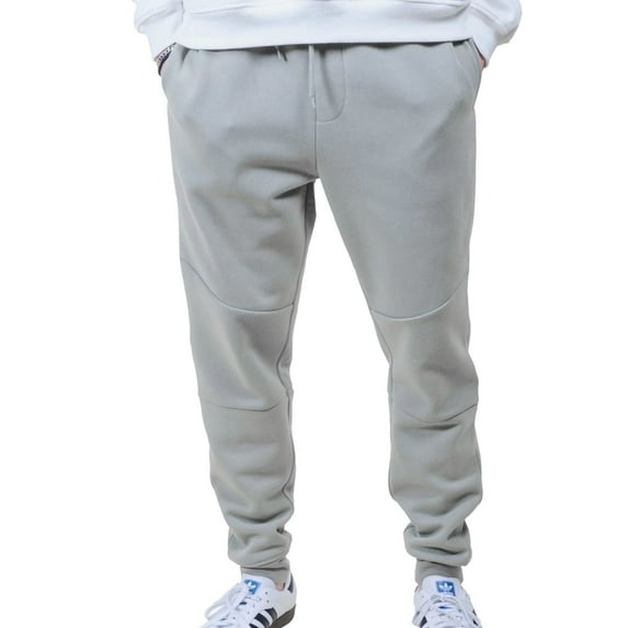 Brooklyn Cloth Men's Core Fleece Jogger Sweatpants, Elastic Waist, Drawstring Cuffs, Sage, Medium