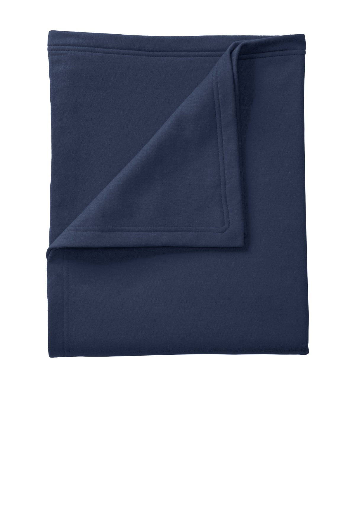 Navy Fleece Sweatshirt Blanket, 50 x 60 Inches