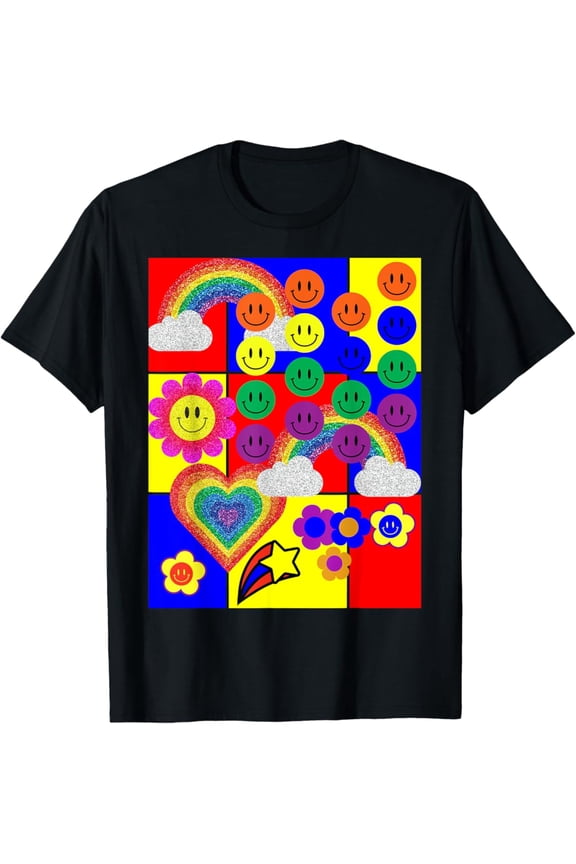 Core Flower Heart Faces T-F992