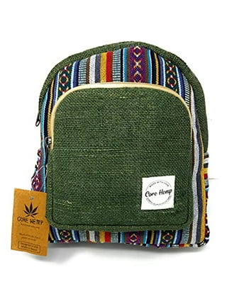Hemp backpack purse hotsell