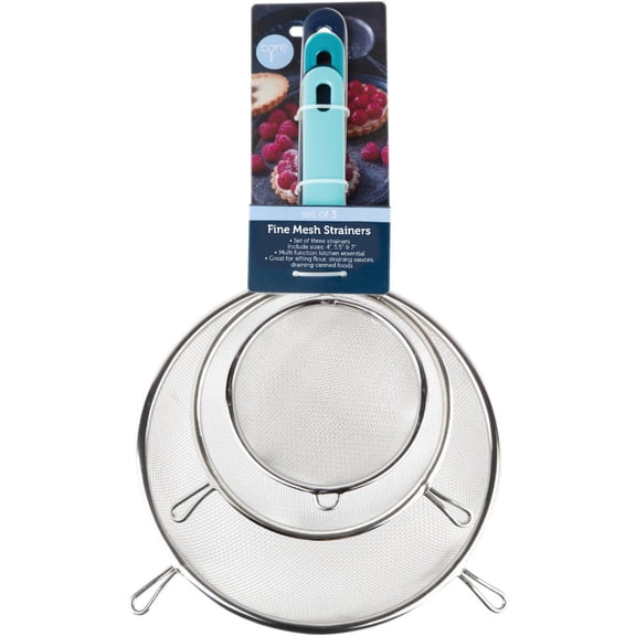 Core Home 112092 Everyday Strainer, 3 Piece