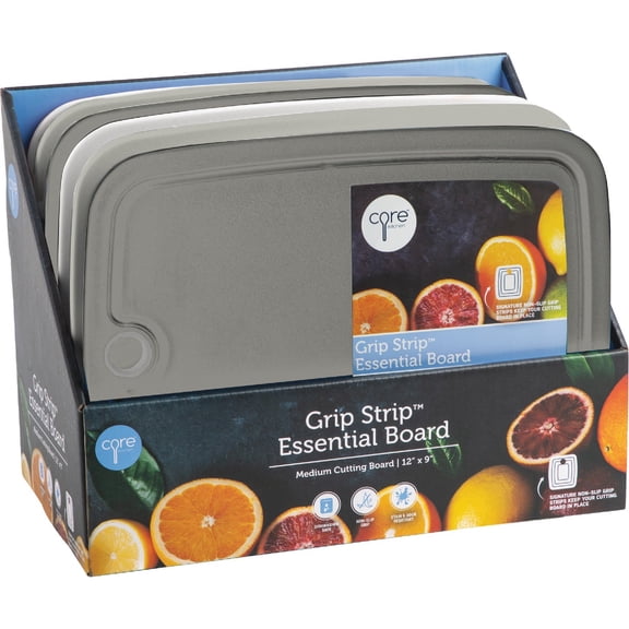 Core Home Core Kitchen Grip Strip Cutting Board - Pack of 6
