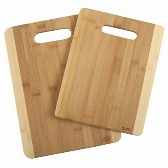 Core Home LBDST396-TV Cutting Boards, Bamboo, 2-Pk. - Quantity 1