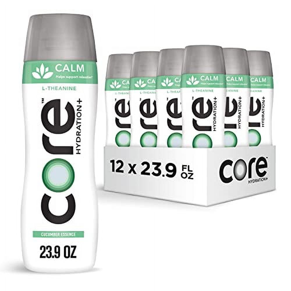 Core Hydration+ Calm, Cucumber Essence Nutrient Enhanced Water with L