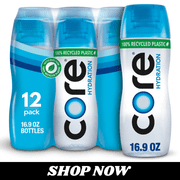 Core Hydration Nutrient Enhanced Water 16.9 fl oz   12 Pack Bottles