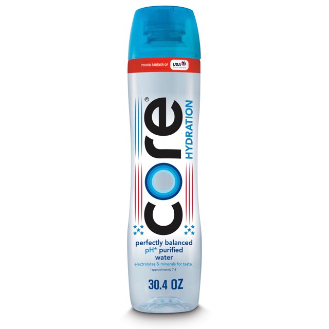 Core Hydration Perfectly Balanced Water, 30.4 fl oz bottle, USA