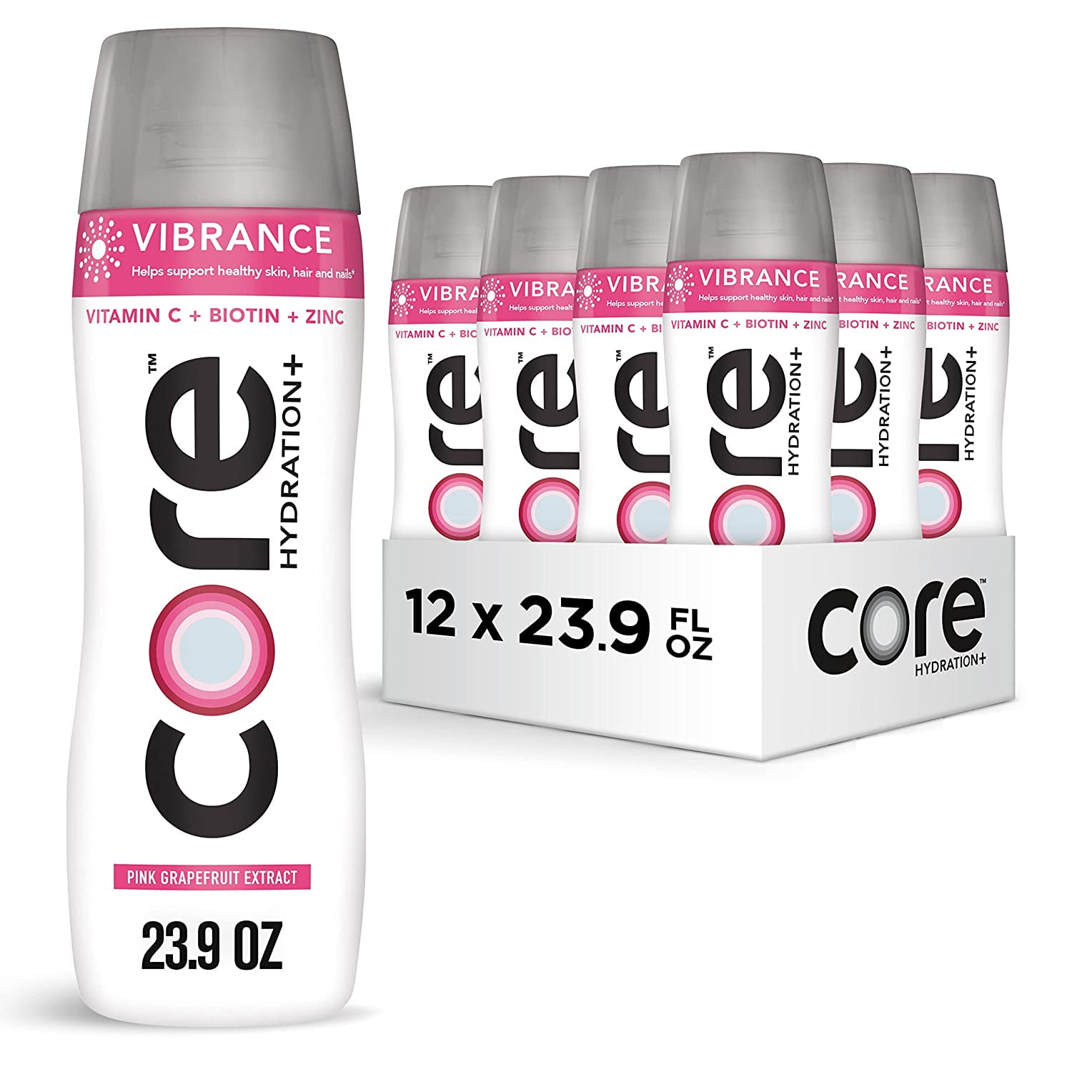 Core Hydration+ Vibrance, Pink Grapefruit Extract Nutrient Enhanced