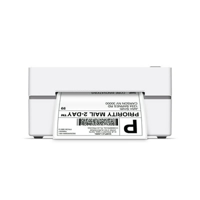 Core Innovations Bluetooth Thermal 4x6 Shipping Label Printer Bundle for Packages & Small Business - Android, iOS & Windows Compatible