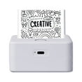 thumbnail image 1 of Core Innovations CTP500 Wireless Mini Portable Thermal Printer & Label Maker + Paper, Android & iOS (Gray), 1 of 13