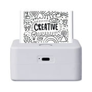 Core Innovations CTP500 Wireless Mini Portable Thermal Printer & Label Maker + Paper, Android & iOS (Gray)
